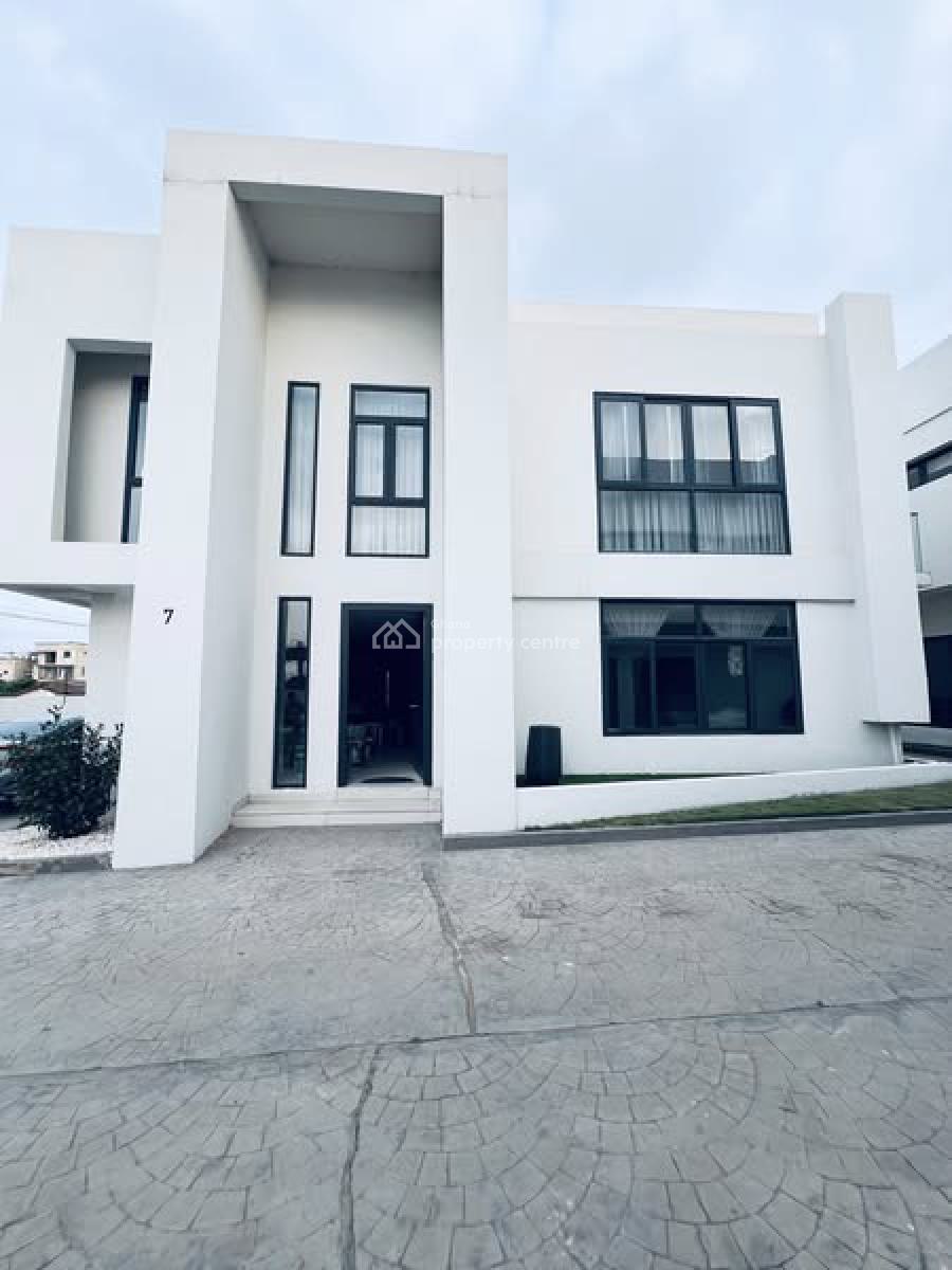 Executive Semi Furnished 4 Bedrooms, Adjiringanor, East Legon, Accra, House for Rent
