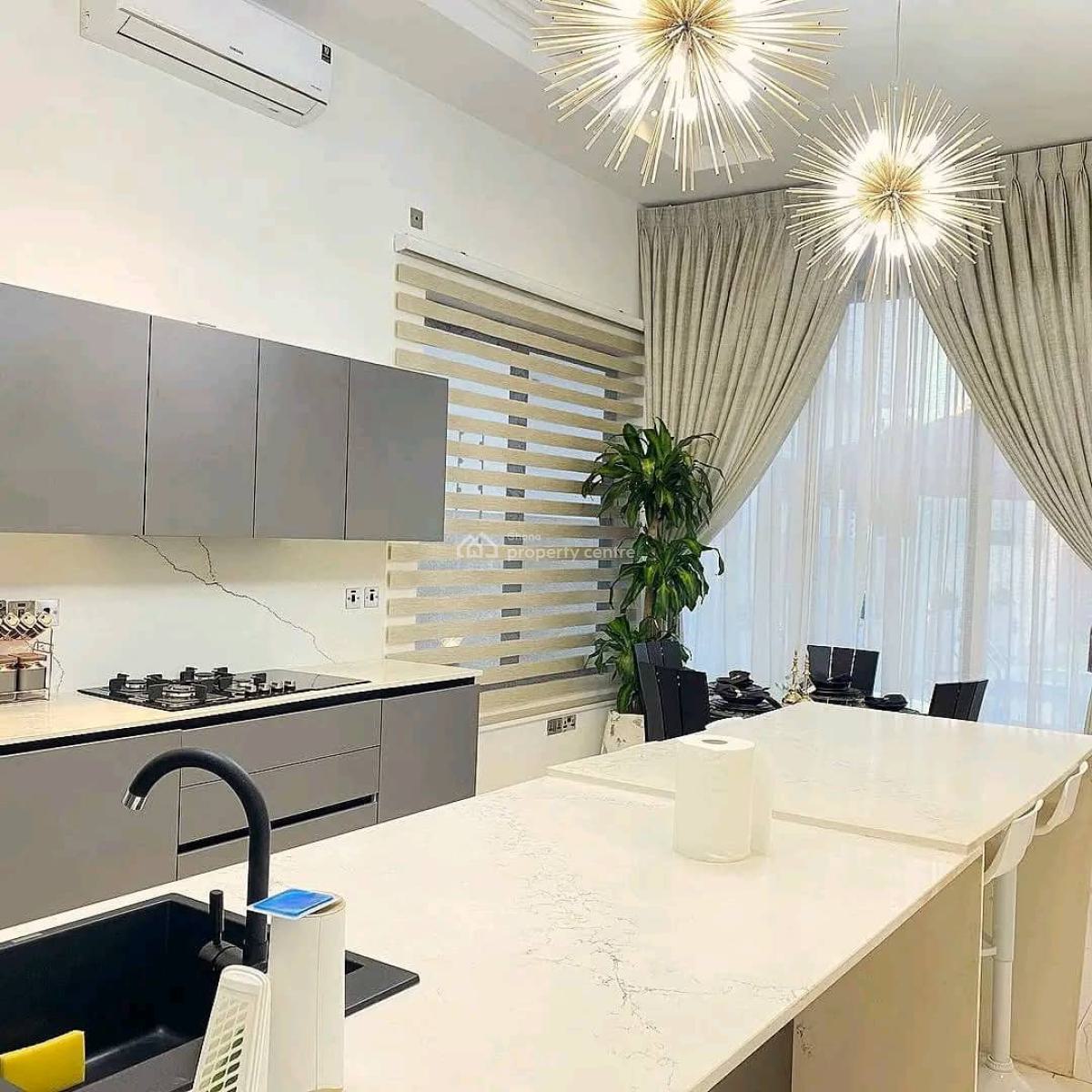 Furnished 4 Bedroom Duplex with Swimming Pool, East Legon, Accra, Detached Duplex for Rent