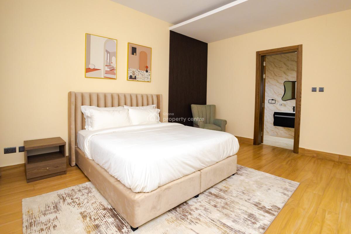 Furnished 1 Bedroom Apartment with Swimming Pool, Cantonments, Accra, Mini Flat for Rent