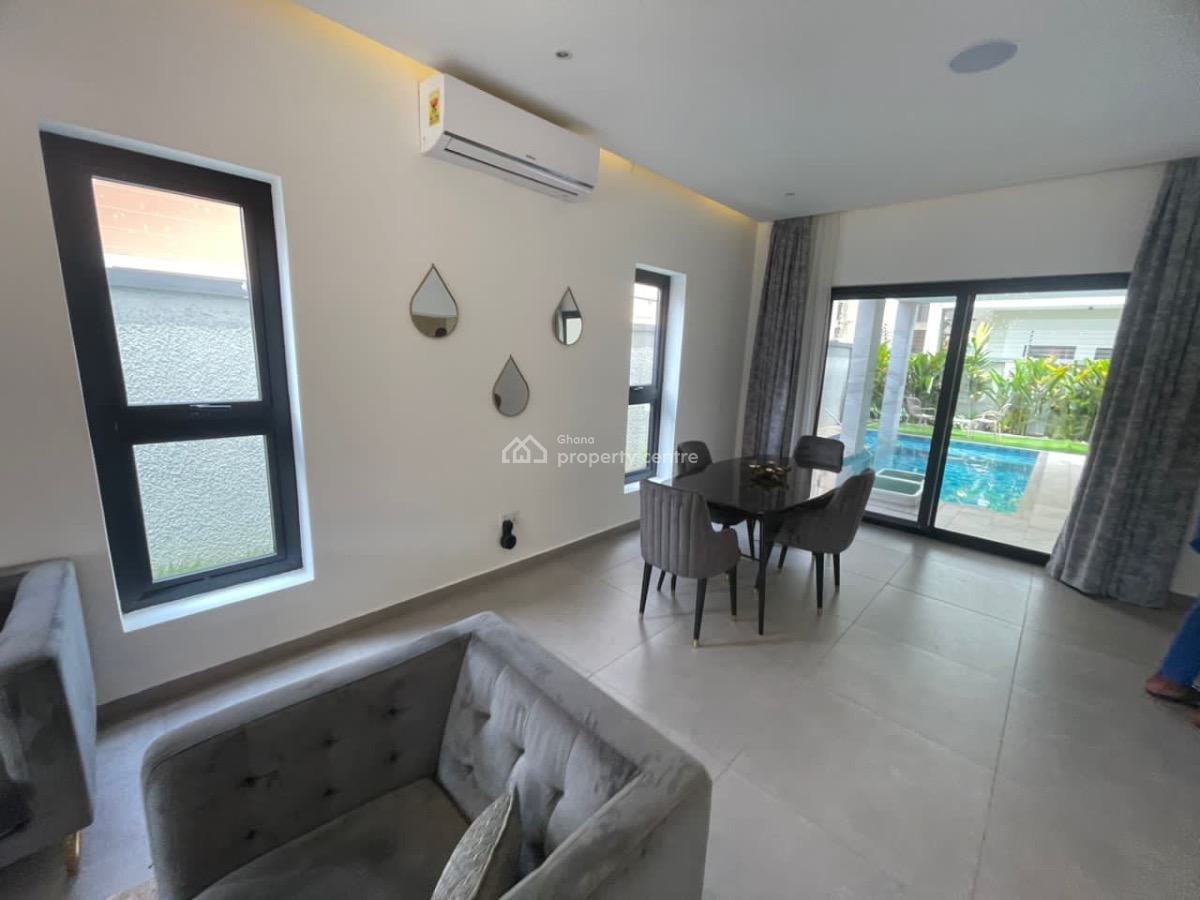 3 Bedroom Smart Home with Swimming Pool, Adjiringanor, East Legon, Accra, Detached Duplex for Sale