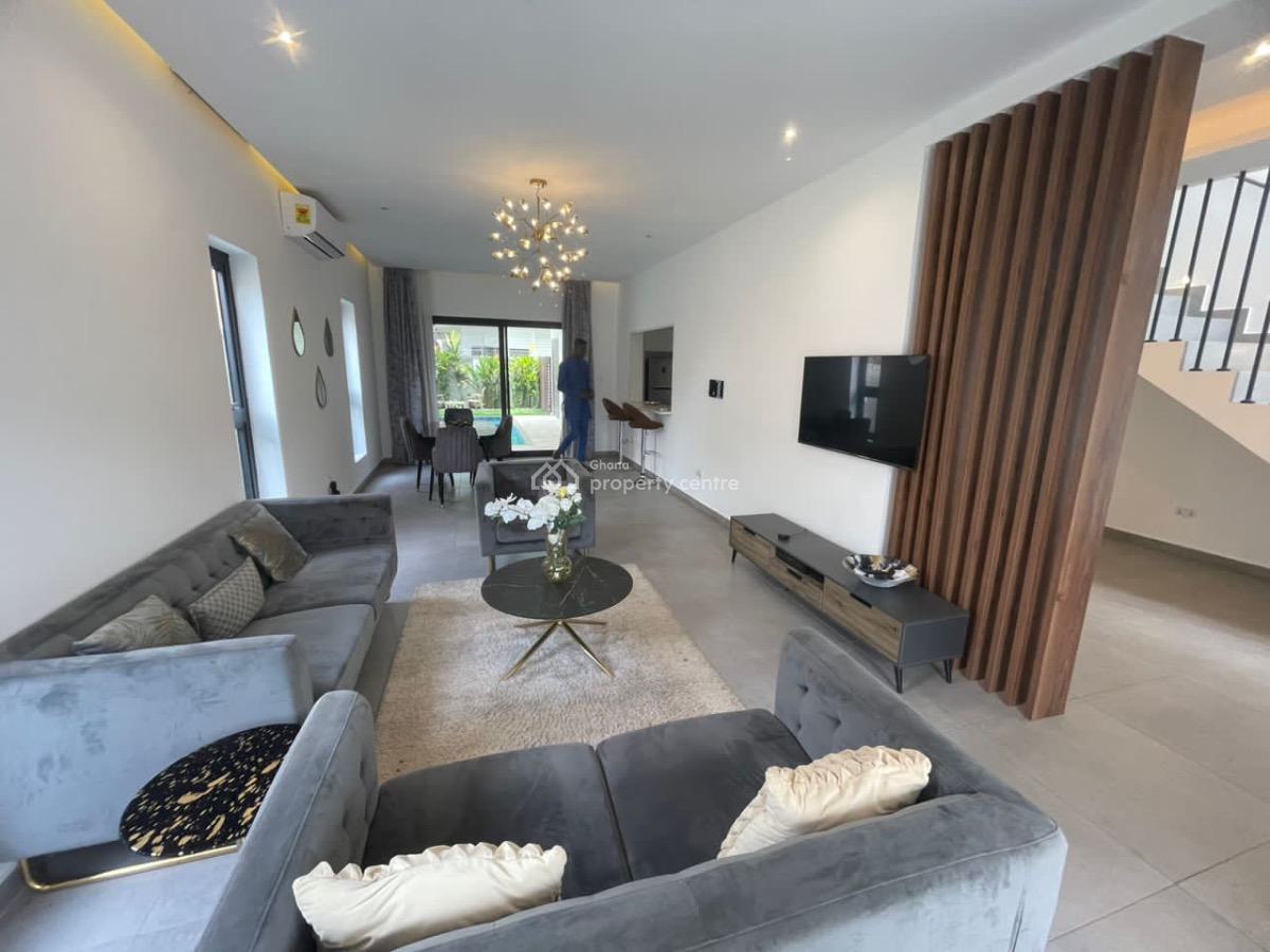 3 Bedroom Smart Home with Swimming Pool, Adjiringanor, East Legon, Accra, Detached Duplex for Sale
