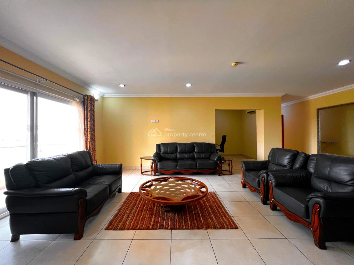 3 Bedroom + 1 Bed Staff Quarters, Airport Residential Area, Accra, Apartment for Rent