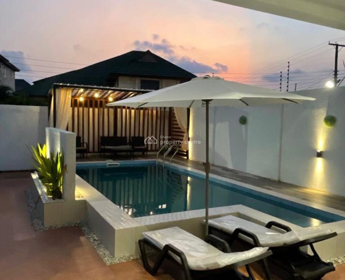 Furnished 4 Bedroom Duplex with Swimming Pool, East Legon, Accra, Detached Duplex for Sale