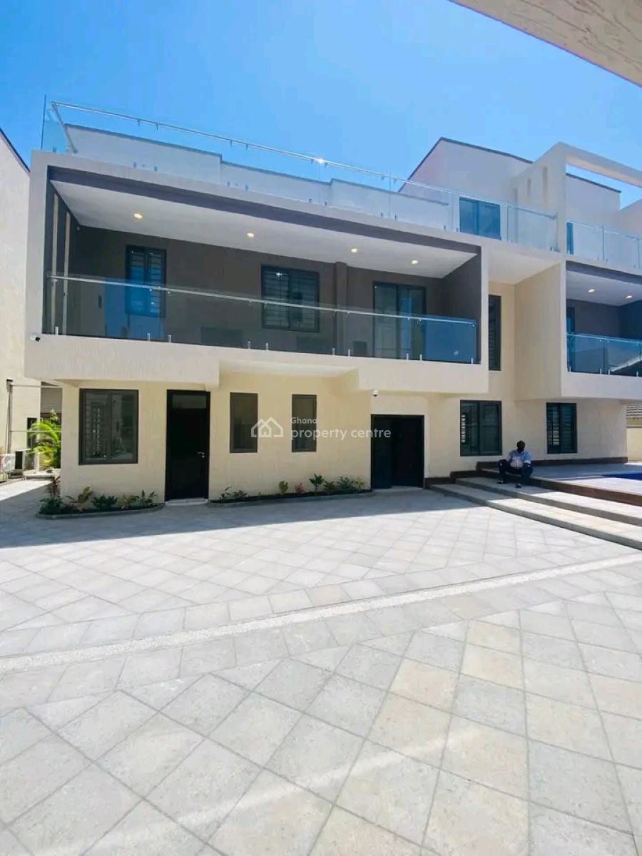 Modern Newly Built 5bedroom Townhouse @ East Legon, East Legon, Accra, Townhouse for Rent