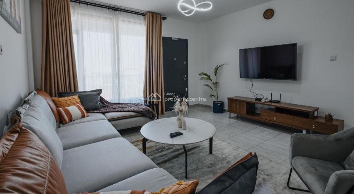 Fully Furnished 3bedroom Serviced Apartment @ East Airport Hill, Hill, East Airport, Airport Residential Area, Accra, Apartment Short Let