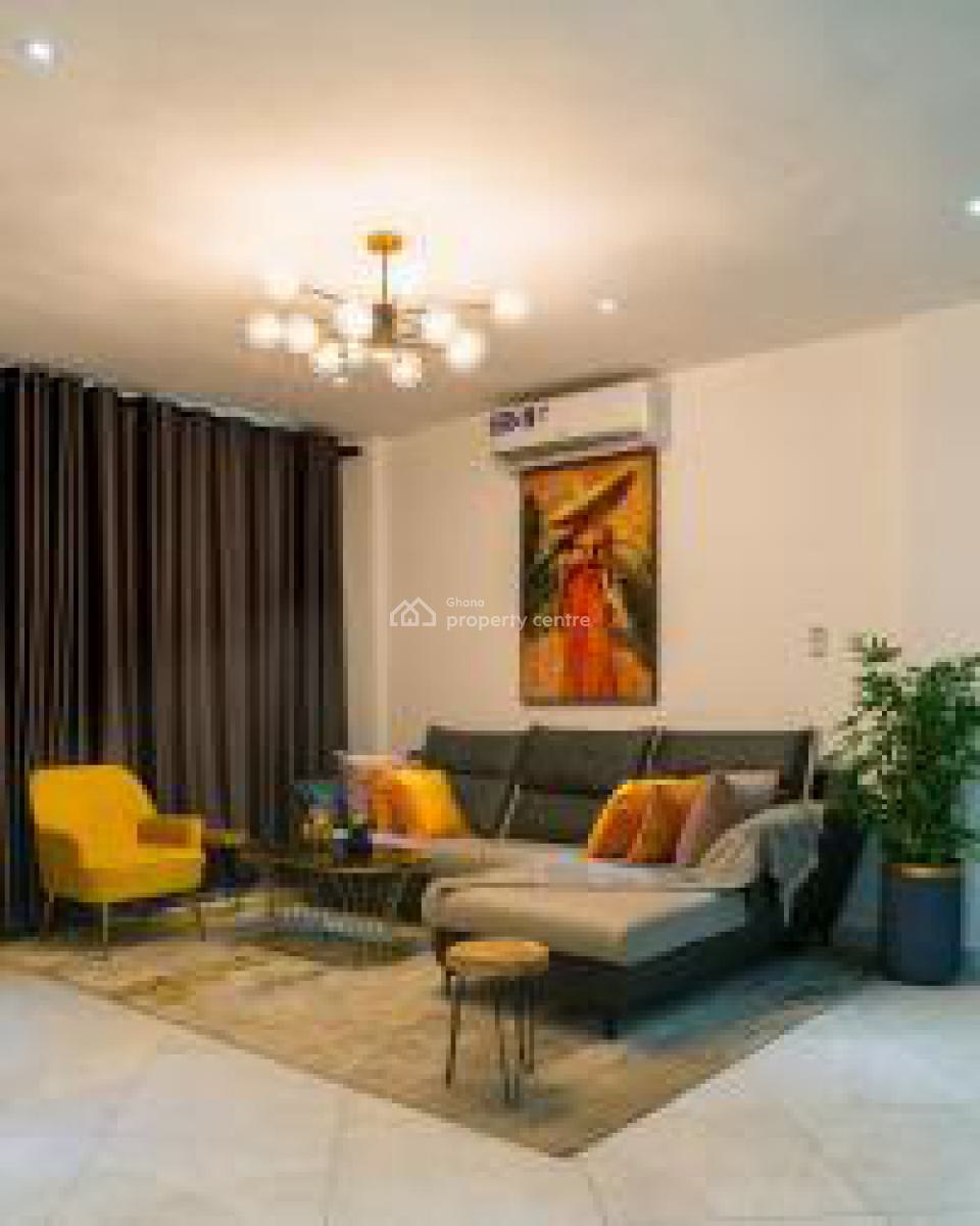 Fully Furnished 3bedroom Serviced Apartment @ East Airport Hill, Hill, East Airport, Airport Residential Area, Accra, Apartment Short Let