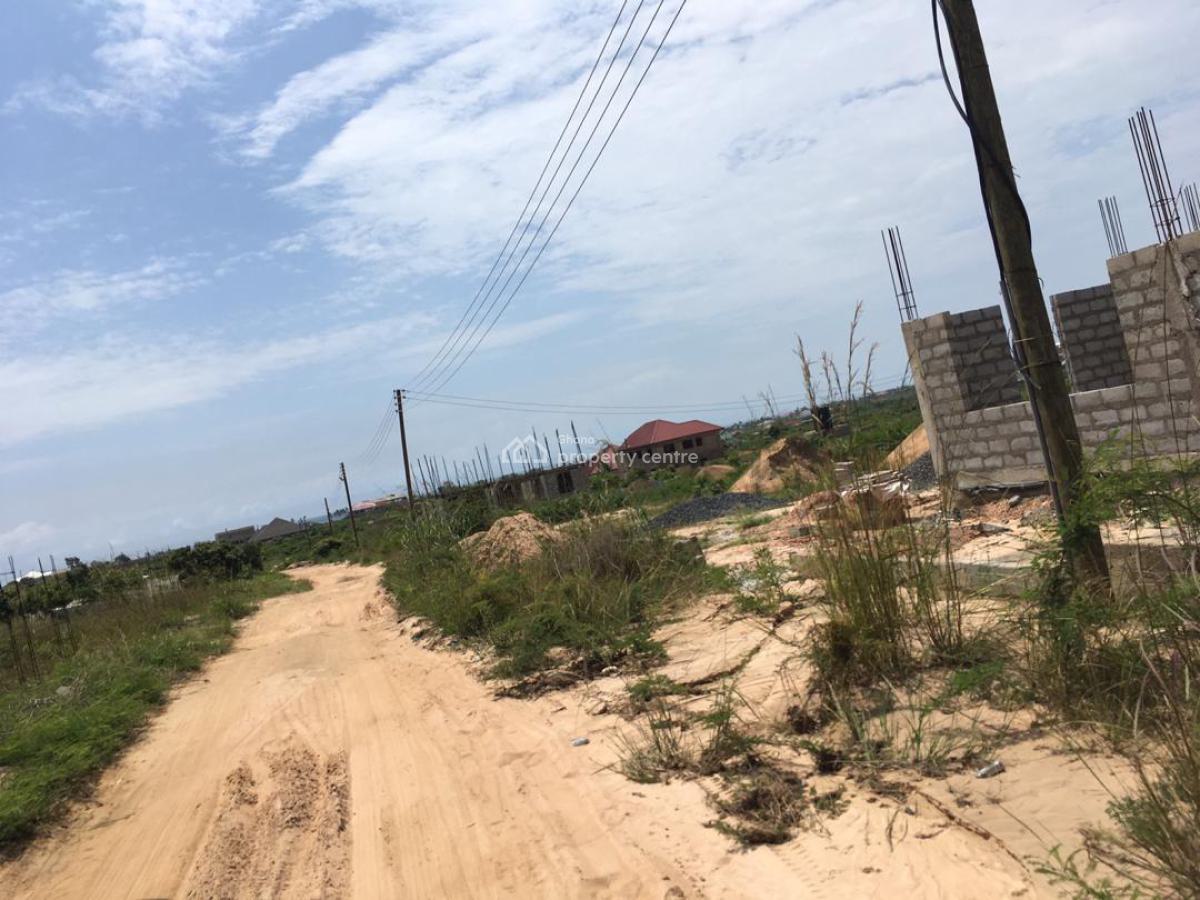 Verified Land Near Schools & Clinics -- Prampram Solomon Court, New Ningo Police Station, Ningo Prampram District, Accra, Mixed-use Land for Sale