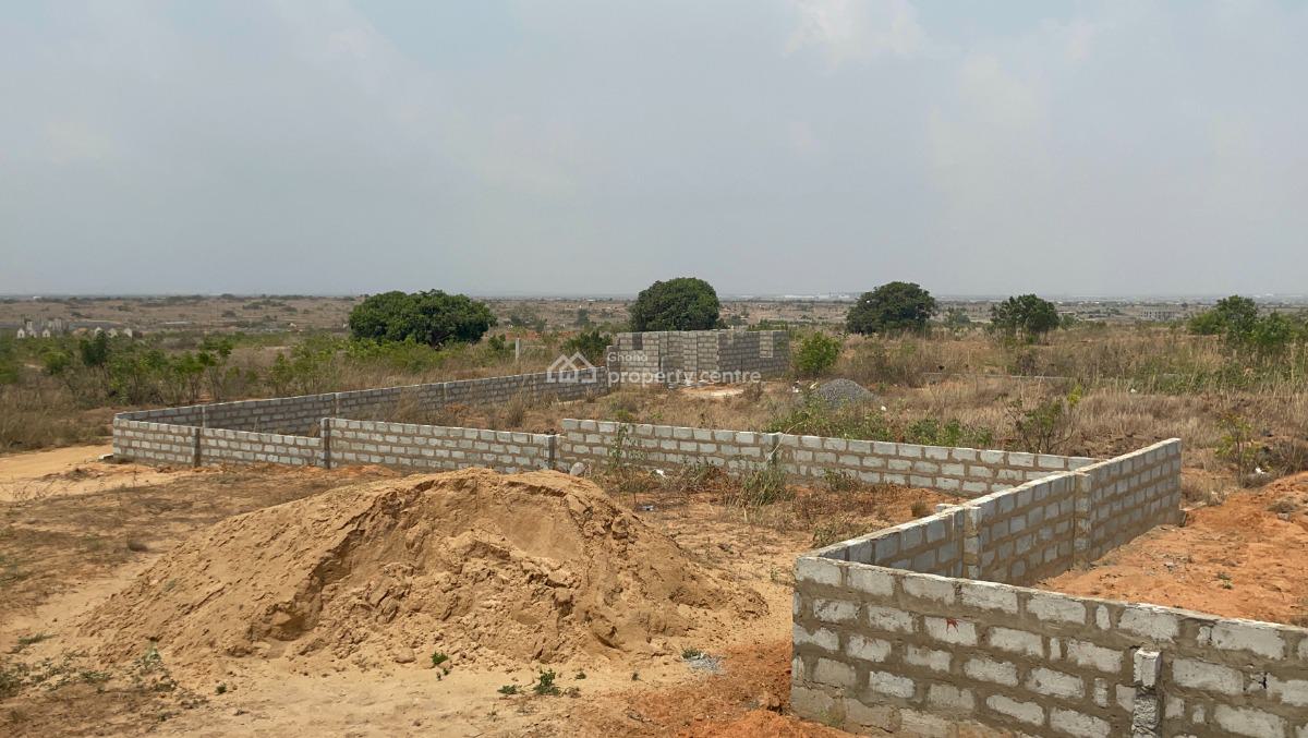 Verified Land Near Schools & Clinics -- Prampram Solomon Court, New Ningo Police Station, Ningo Prampram District, Accra, Mixed-use Land for Sale