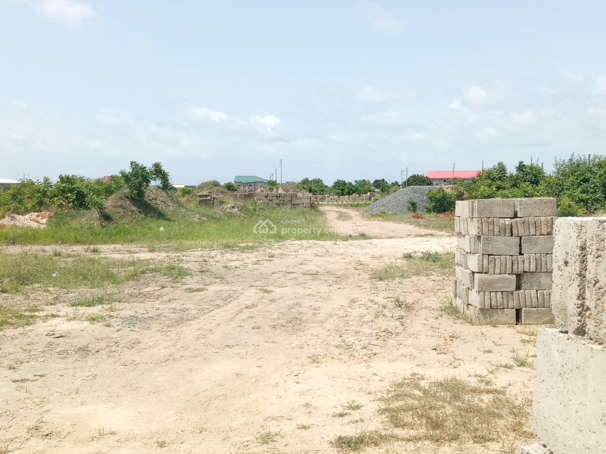 Beach Community Legit Plots at Prampram Beach Lane, African Ancestral Walls, Ningo Prampram District, Accra, Residential Land for Sale
