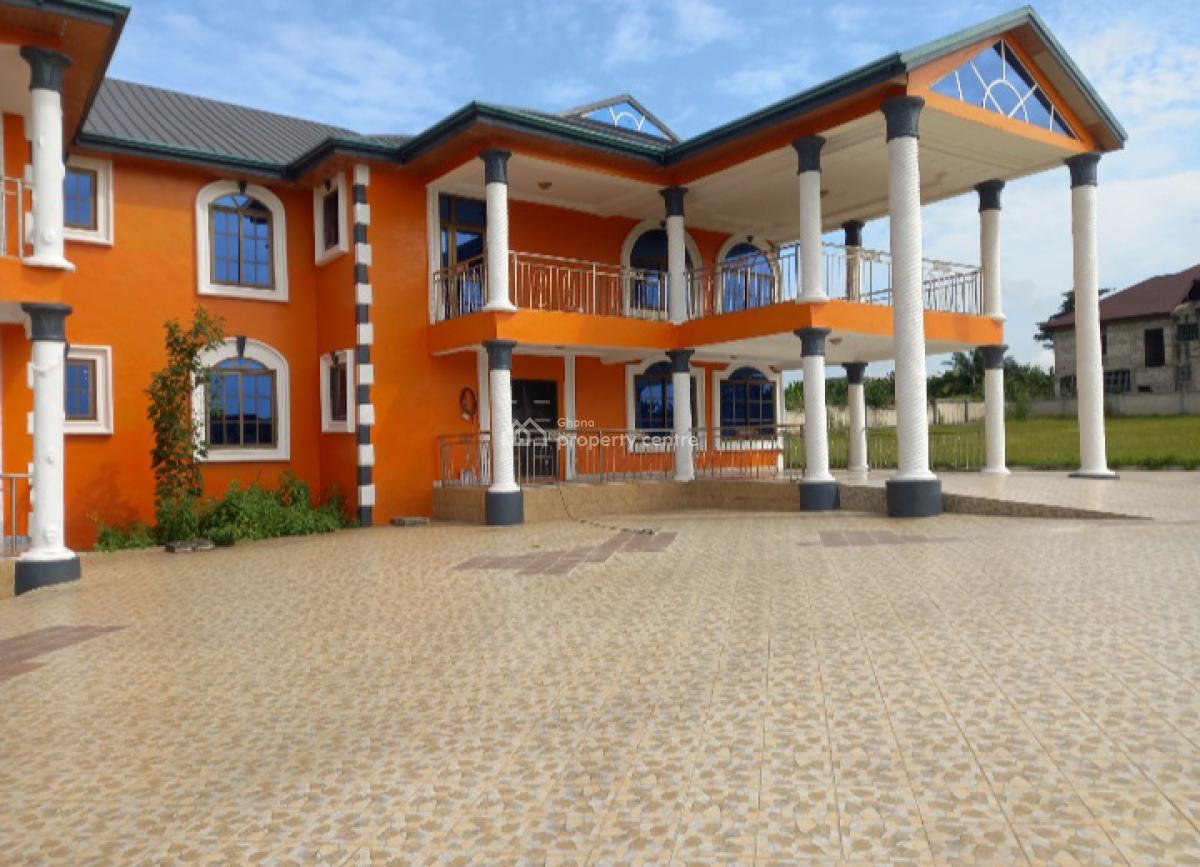12 Bedrooms  for Hotel/ Guest House ( on  5 Plots), Adako Jachie, on Tech Ejisu Road., Kumasi Metropolitan, Ashanti, Commercial Property for Sale