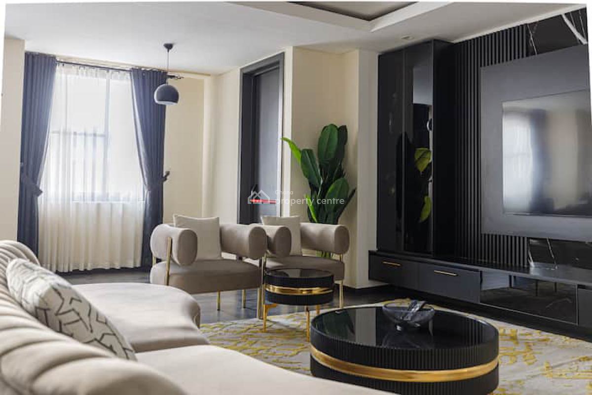 Luxurious Fully Furnished 2bedroom Serviced Apartment @ Dzorwulu, Dzorwulu, Accra, Apartment for Rent