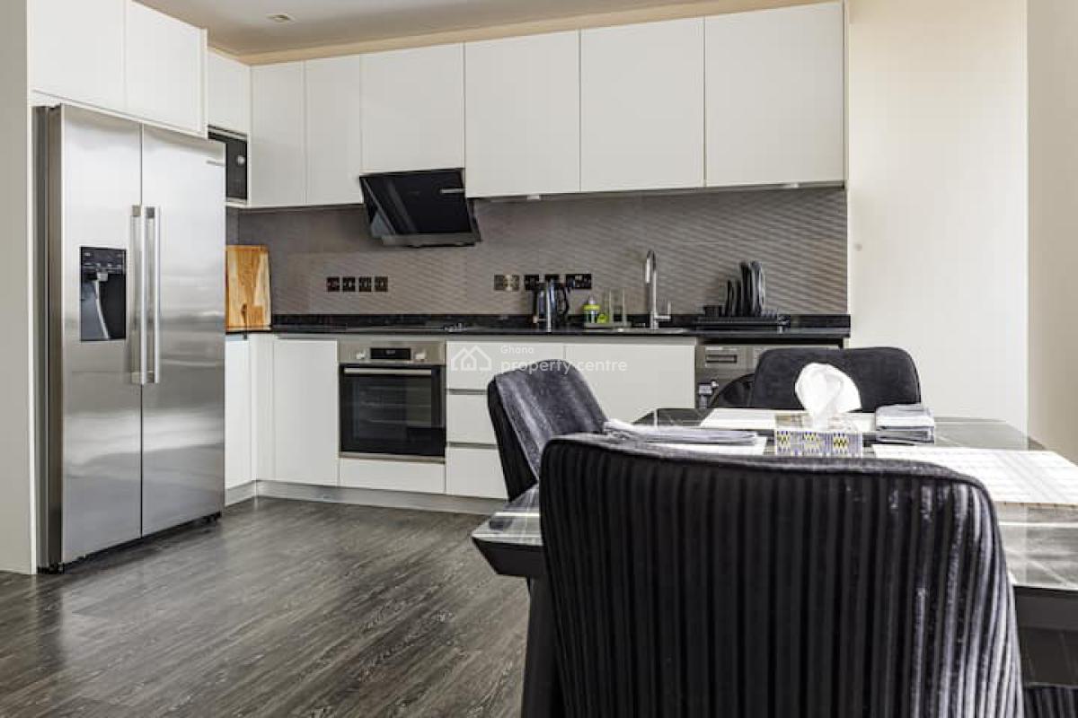 Luxurious Fully Furnished 2bedroom Serviced Apartment @ Dzorwulu, Dzorwulu, Accra, Apartment for Rent