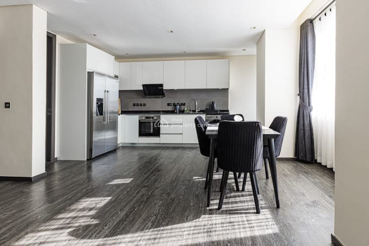 Luxurious Fully Furnished 2bedroom Serviced Apartment @ Dzorwulu, Dzorwulu, Accra, Apartment for Rent