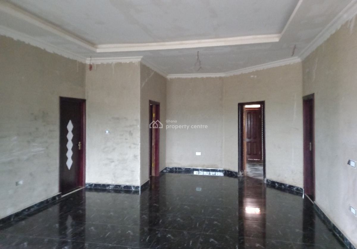 3 Bedrooms  on ( 4 Plots, 1 Acre Land)., Ejisu Onwe., Ejisu-juaben Municipal, Ashanti, House for Sale