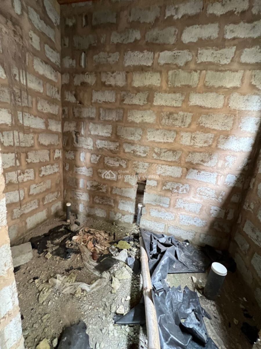 Uncompleted 3 Bedrooms House with an Extra Land, Ayi Mensah, Oyarifa, La Nkwantanang Madina Municipal, Accra, Detached Bungalow for Sale