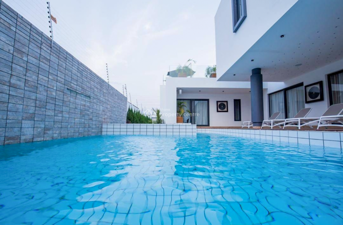 Fully Furnished 4 Bedroom Duplex with Swimming Pool, East Legon, Accra, Detached Duplex for Sale