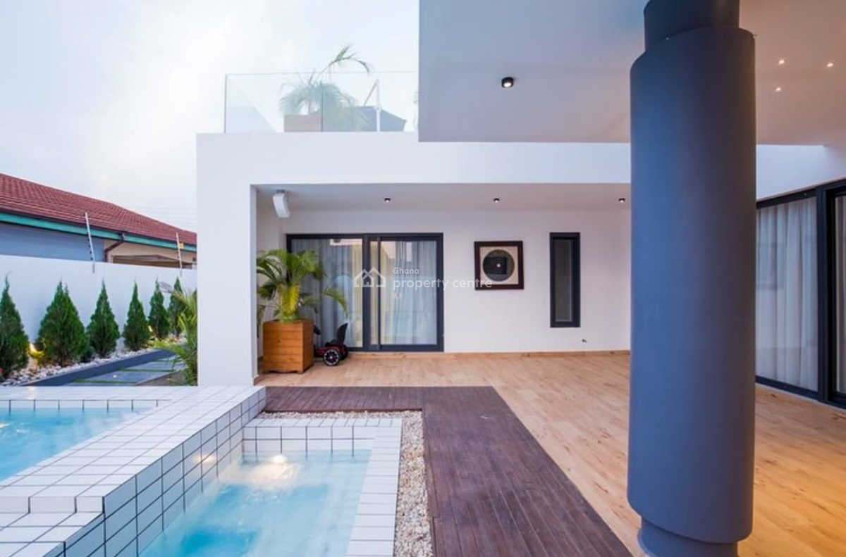 Fully Furnished 4 Bedroom Duplex with Swimming Pool, East Legon, Accra, Detached Duplex for Sale