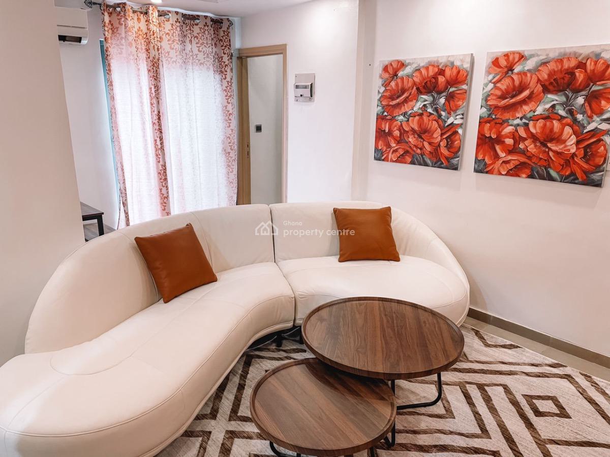 Furnished 2 Bedroom Apartment with Private Outdoor Lounge, North Labone, Cantonments, Accra, Apartment for Rent