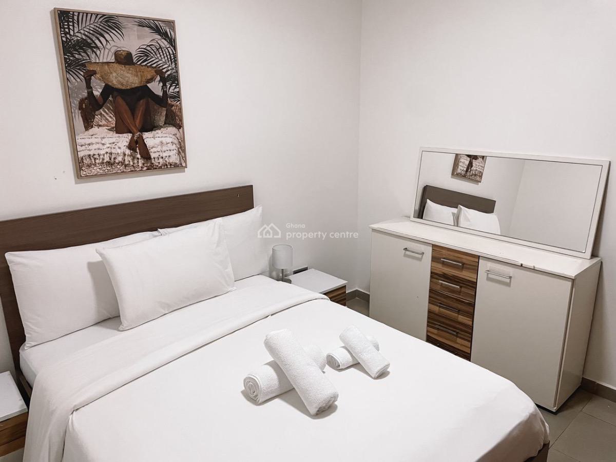 Furnished 2 Bedroom Apartment with Private Outdoor Lounge, North Labone, Cantonments, Accra, Apartment for Rent