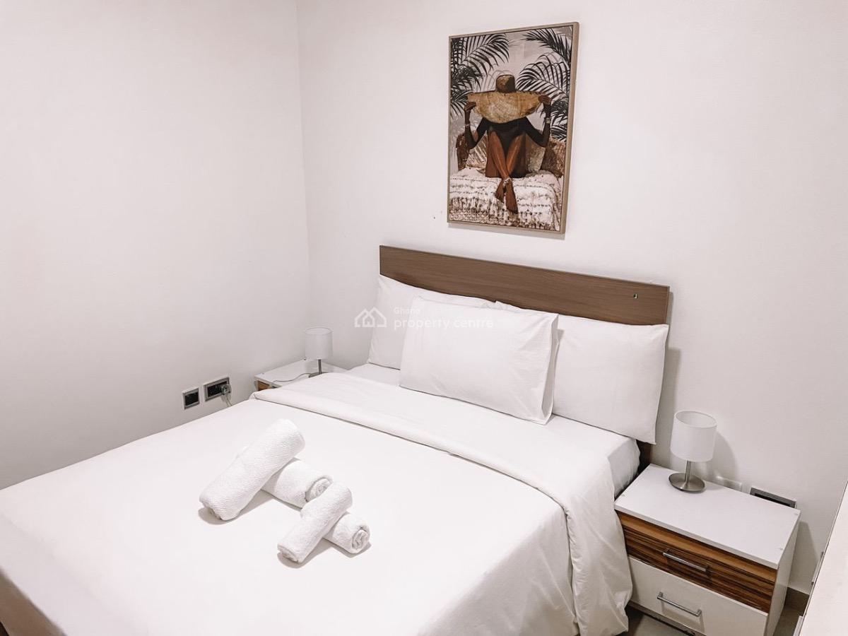 Furnished 2 Bedroom Apartment with Private Outdoor Lounge, North Labone, Cantonments, Accra, Apartment for Rent