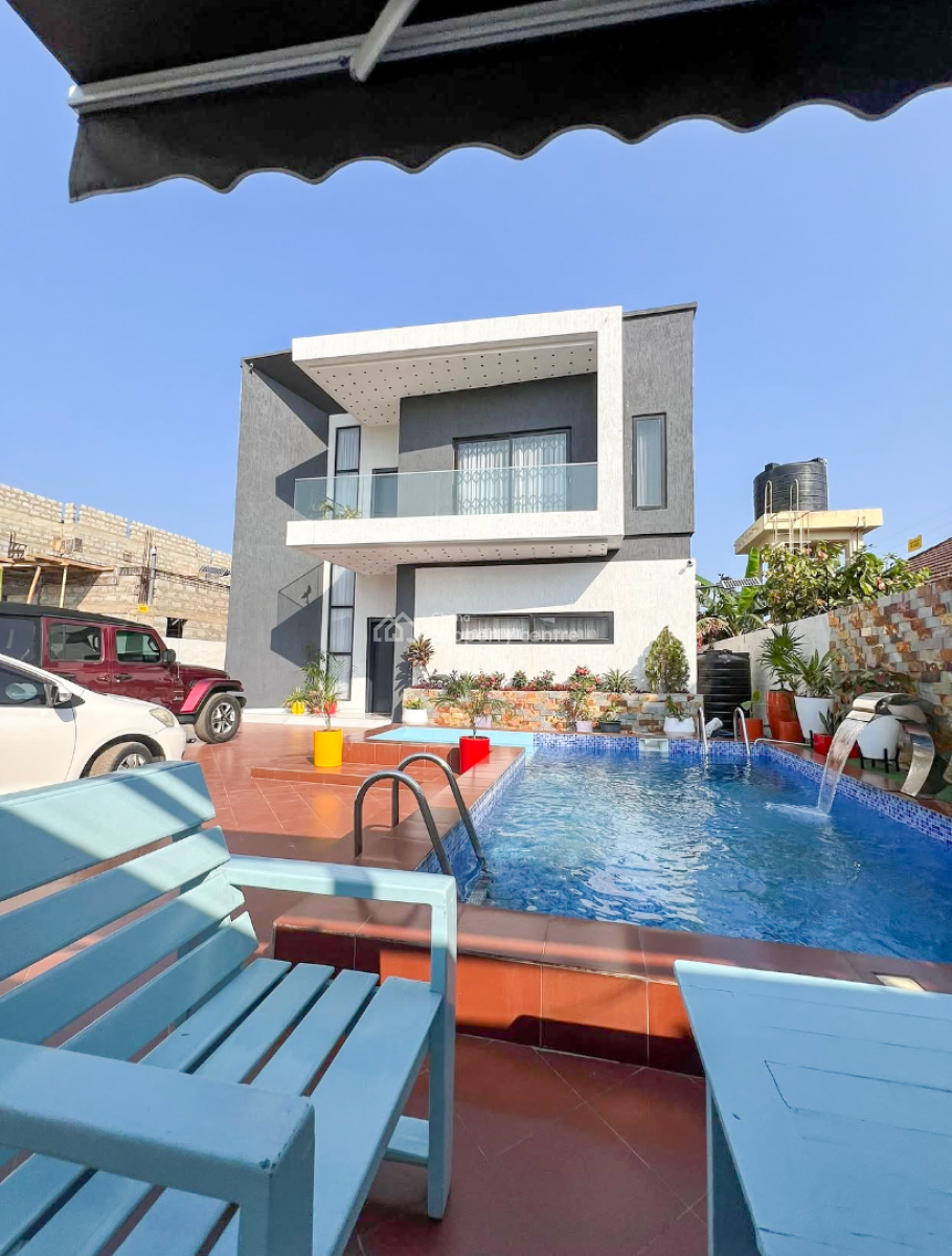 Furnished 4 Bedroom Duplex with Swimming Pool, East Legon, Accra, Detached Duplex for Sale