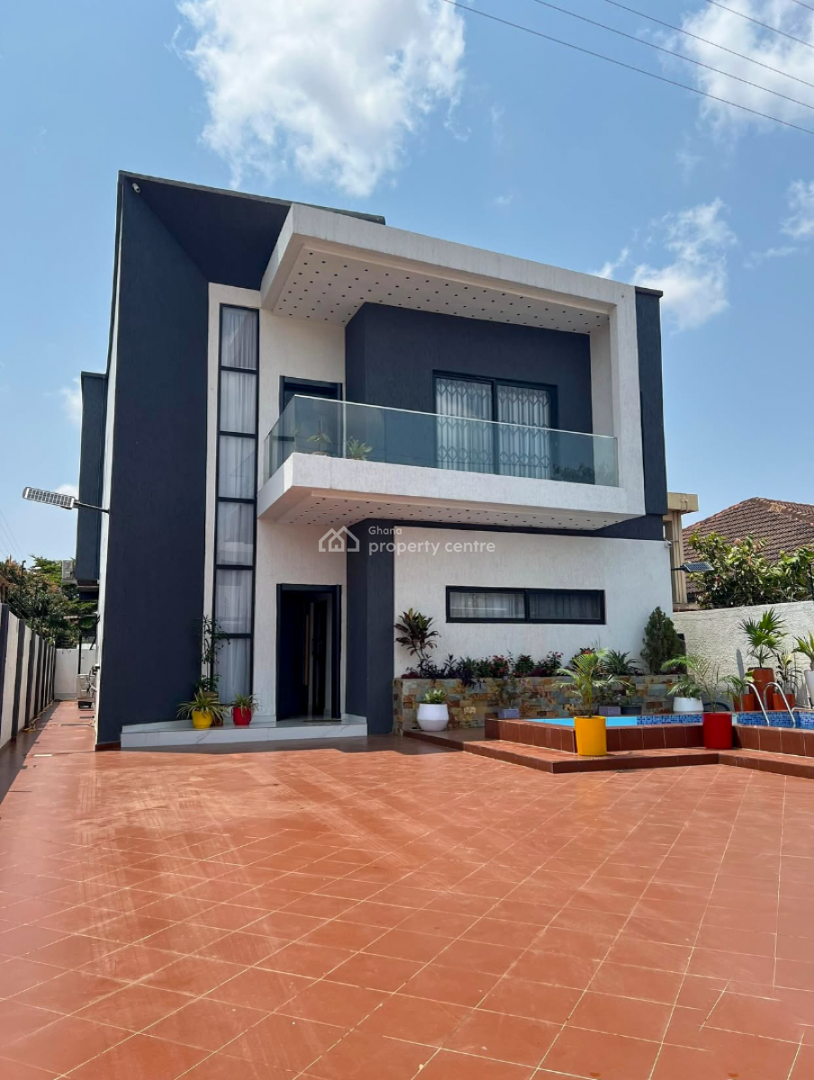 Furnished 4 Bedroom Duplex with Swimming Pool, East Legon, Accra, Detached Duplex for Sale