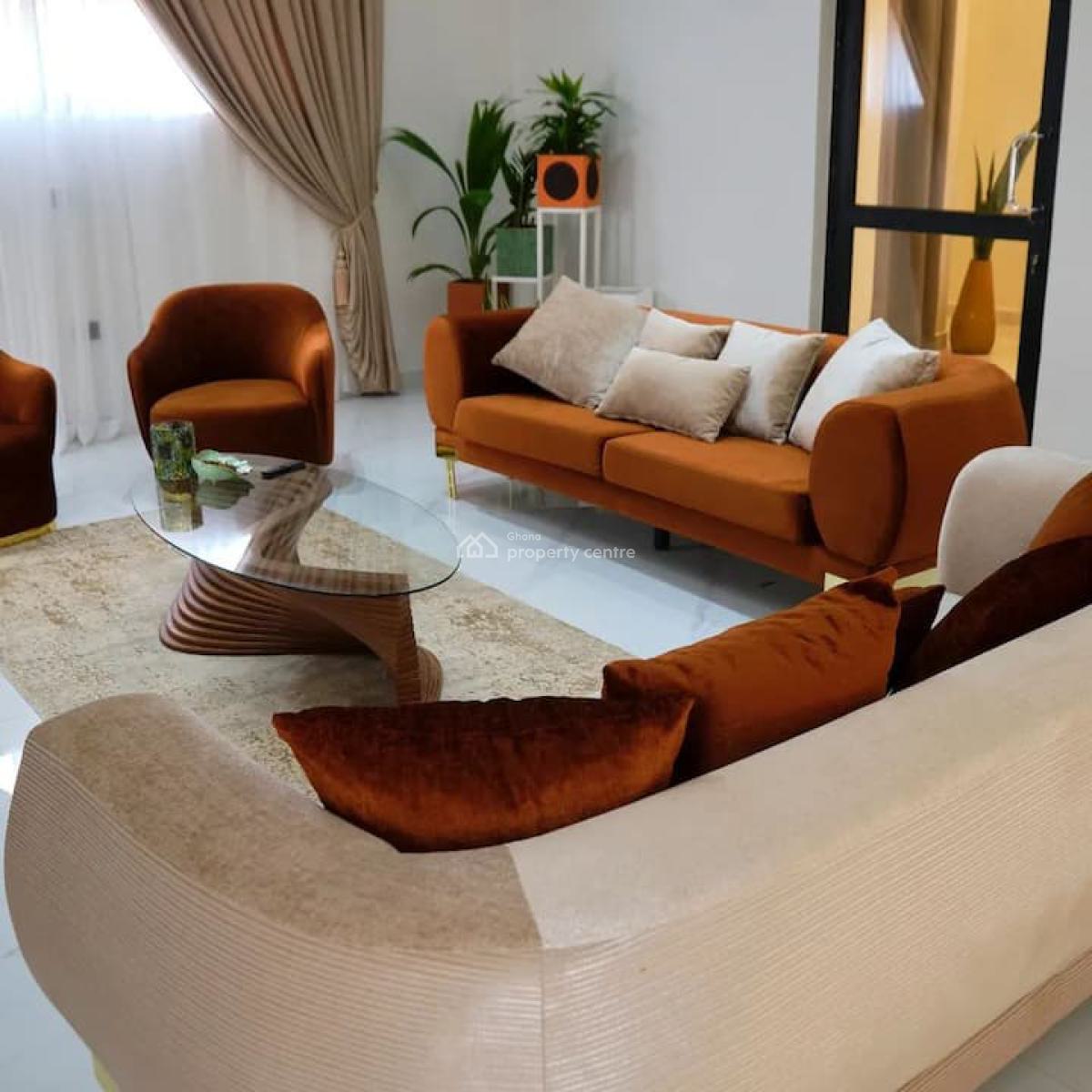 Furnished 4 Bedroom Duplex with Swimming Pool, East Legon, Accra, Detached Duplex for Sale