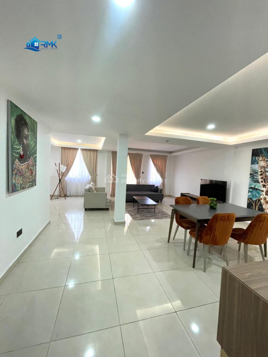 3-bedroom Apartment + Boys Quatres, South Airport, Airport Residential Area, Accra, Apartment for Rent