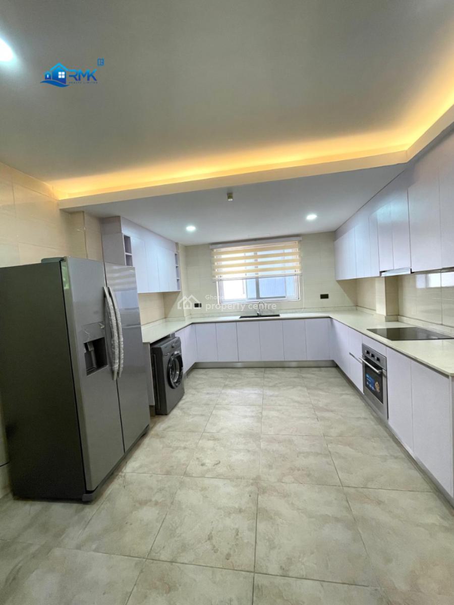 3-bedroom Apartment + Boys Quatres, South Airport, Airport Residential Area, Accra, Apartment for Rent