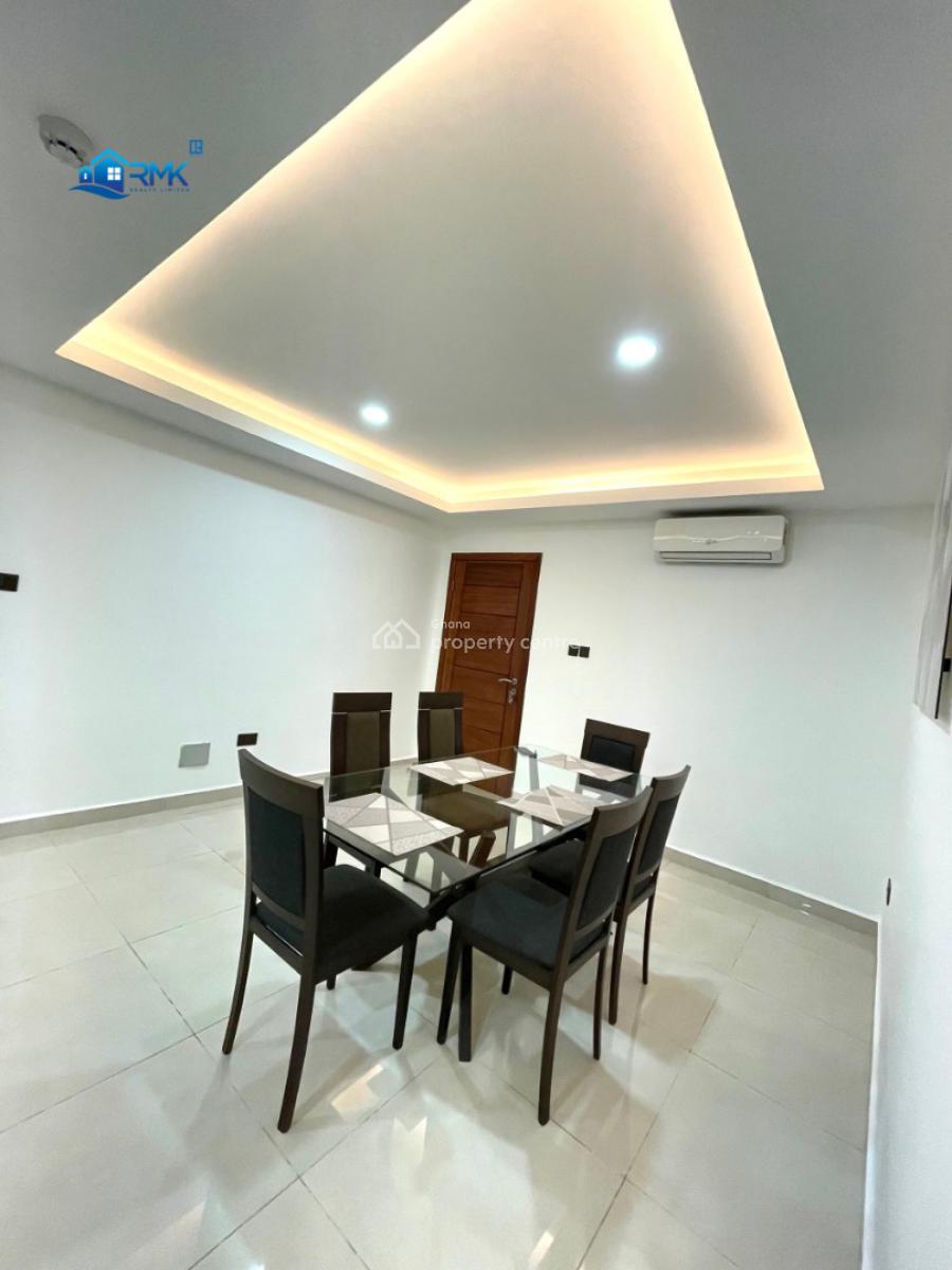Furnished 2-bedroom Apartment, Airport, East Airport, Airport Residential Area, Accra, Apartment for Rent