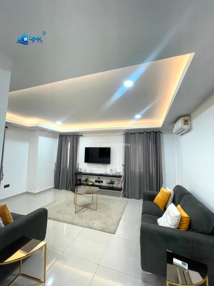 Furnished 2-bedroom Apartment, Airport, East Airport, Airport Residential Area, Accra, Apartment for Rent