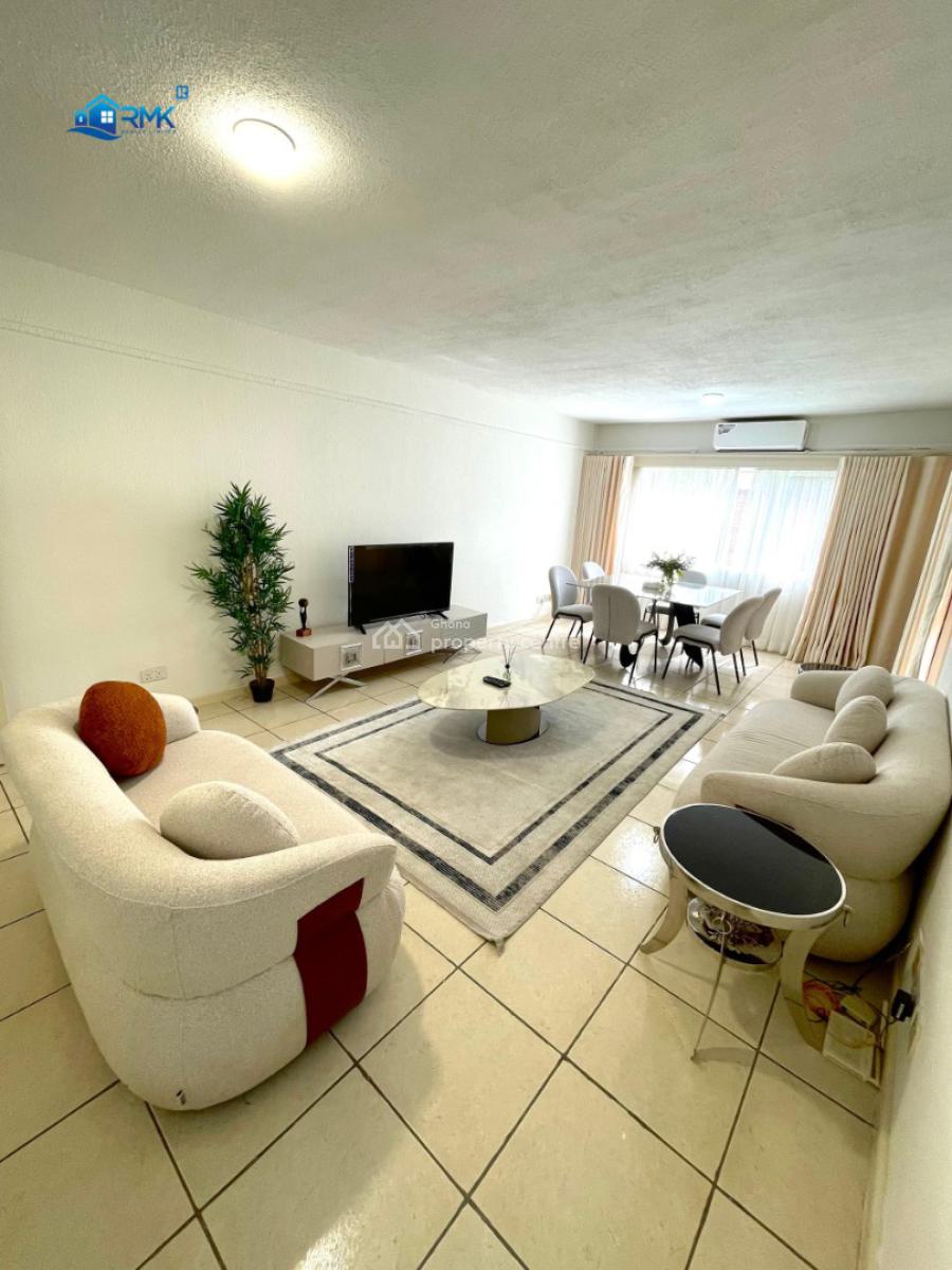 Fully Furnished 3-bedroom Apartment in Cantonments, Cantonments, Accra, Apartment for Rent