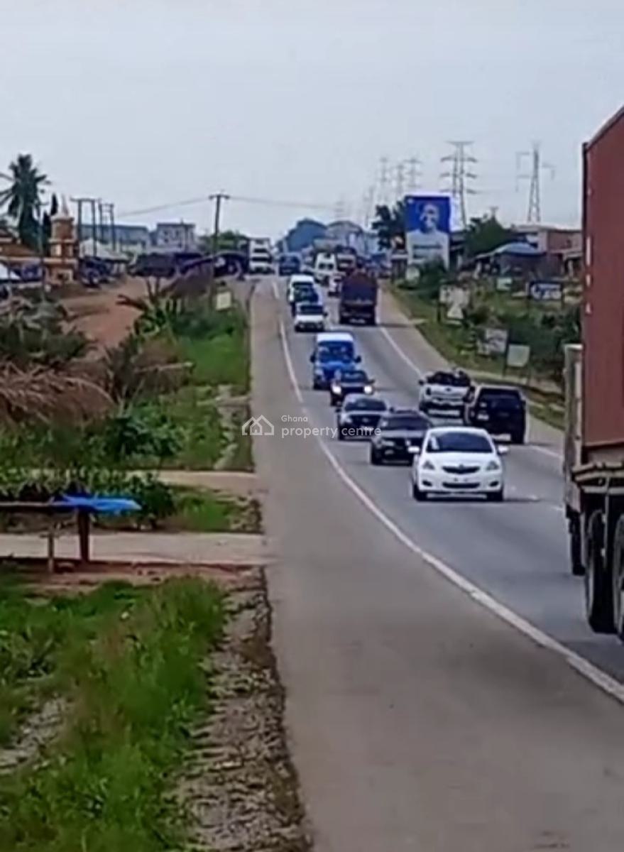 Filling Station Land 4 Plots ( 1 Acre Land) Ejisu Accra Highway., Ejisu Ampabame, Ejisu Accra Highway Road., Ejisu-juaben Municipal, Ashanti, Mixed-use Land for Sale