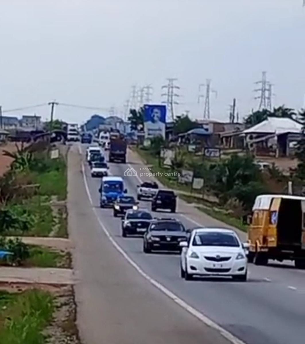 Filling Station Land 4 Plots ( 1 Acre Land) Ejisu Accra Highway., Ejisu Ampabame, Ejisu Accra Highway Road., Ejisu-juaben Municipal, Ashanti, Mixed-use Land for Sale