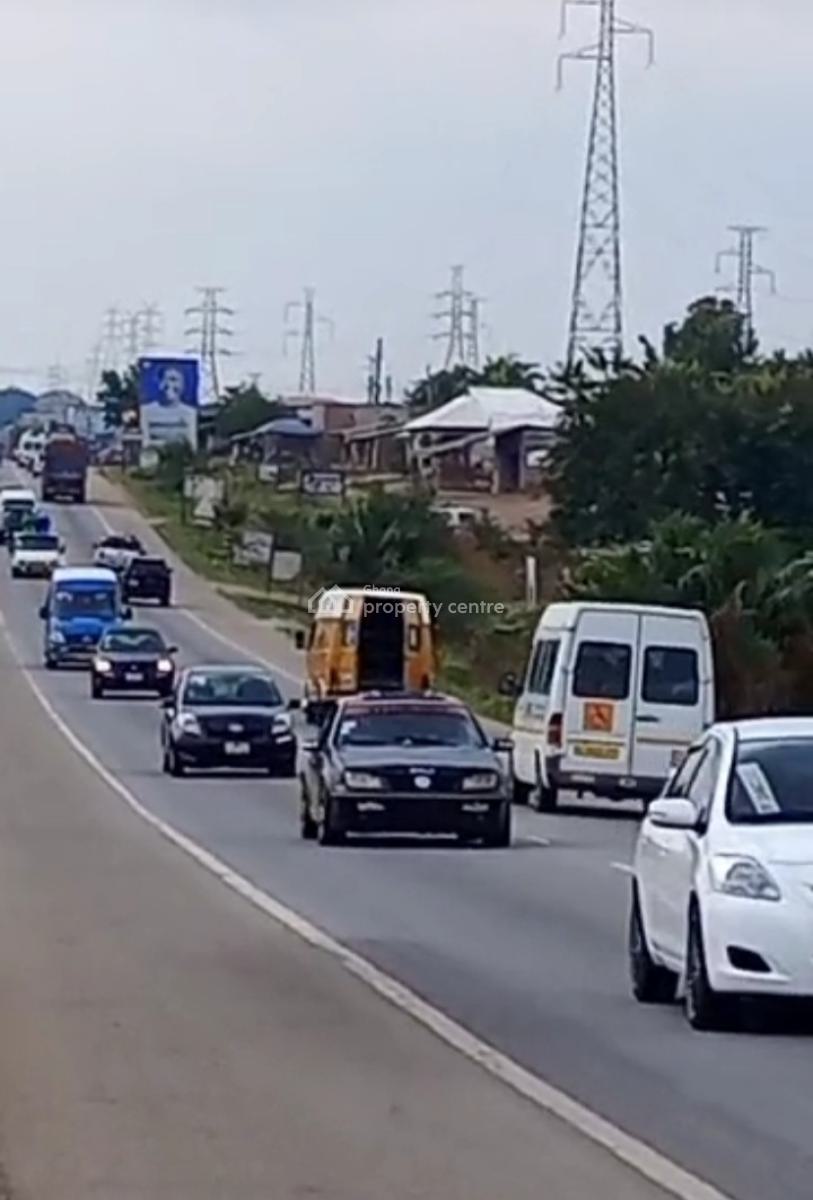 Filling Station Land 4 Plots ( 1 Acre Land) Ejisu Accra Highway., Ejisu Ampabame, Ejisu Accra Highway Road., Ejisu-juaben Municipal, Ashanti, Mixed-use Land for Sale