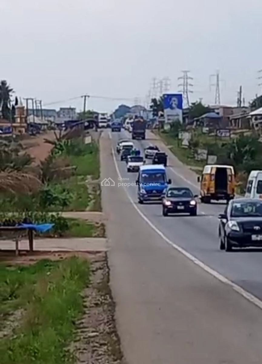 Filling Station Land 4 Plots ( 1 Acre Land) Ejisu Accra Highway., Ejisu Ampabame, Ejisu Accra Highway Road., Ejisu-juaben Municipal, Ashanti, Mixed-use Land for Sale