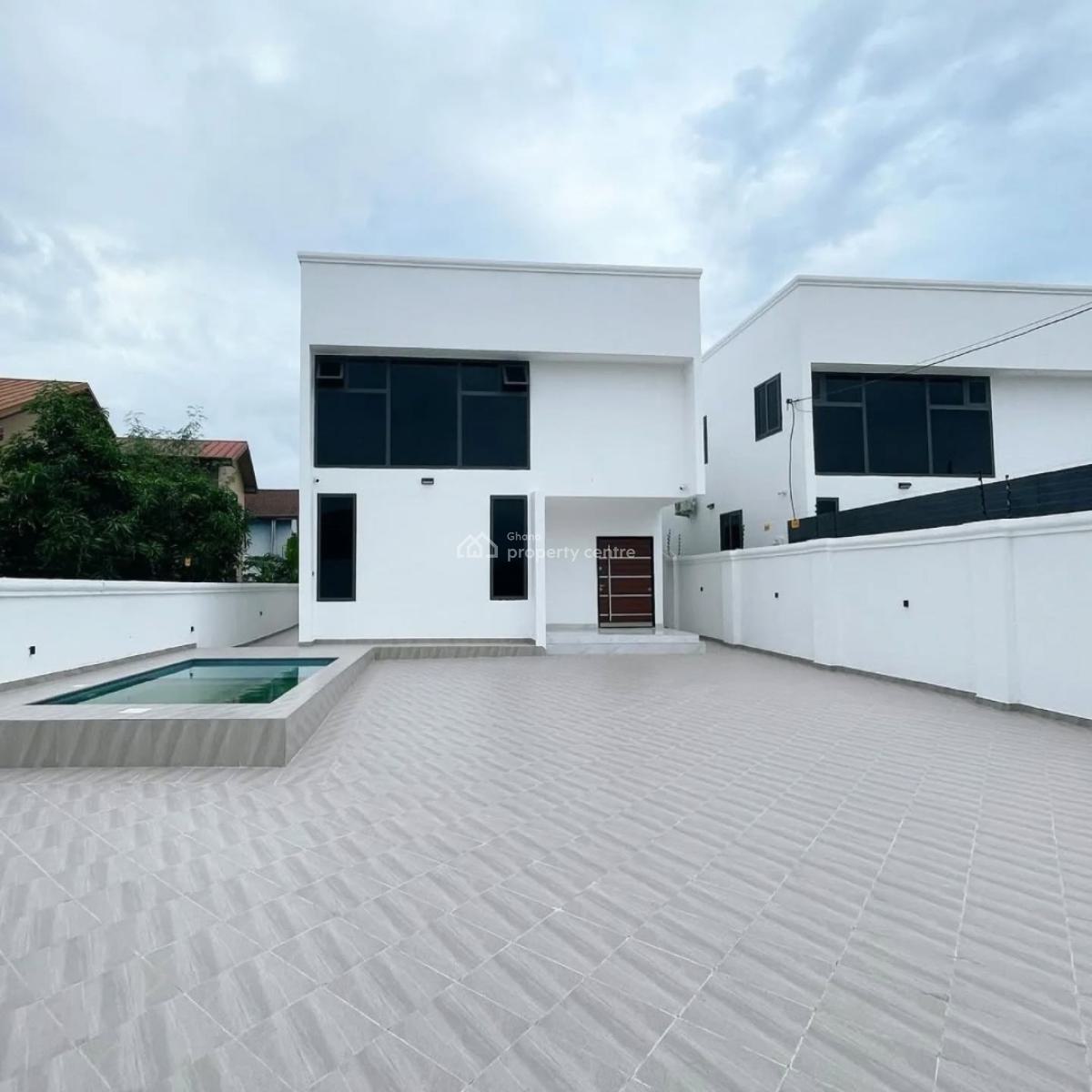 4 Bedroom Duplex with Swimming Pool and Staff Quarters, Nana Krom, Adjiringanor, East Legon, Accra, Detached Duplex for Sale