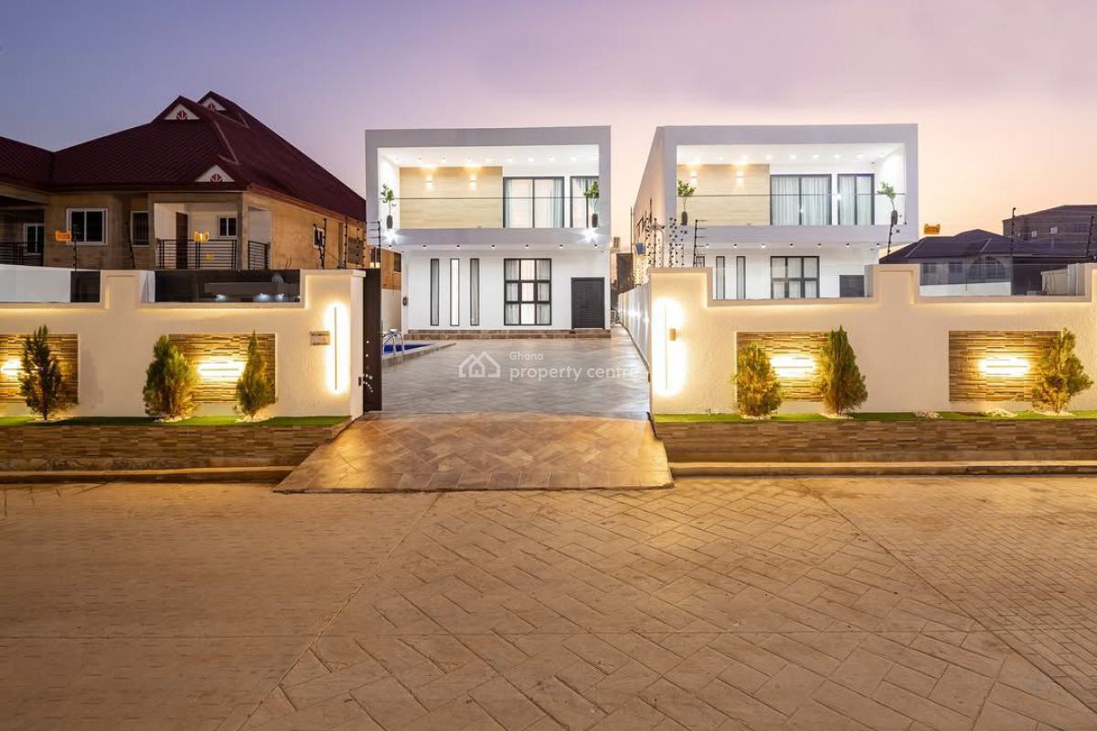 Furnished 4 Bedroom Duplex with Swimming Pool, East Legon Hills, East Legon, Accra, Detached Duplex for Sale
