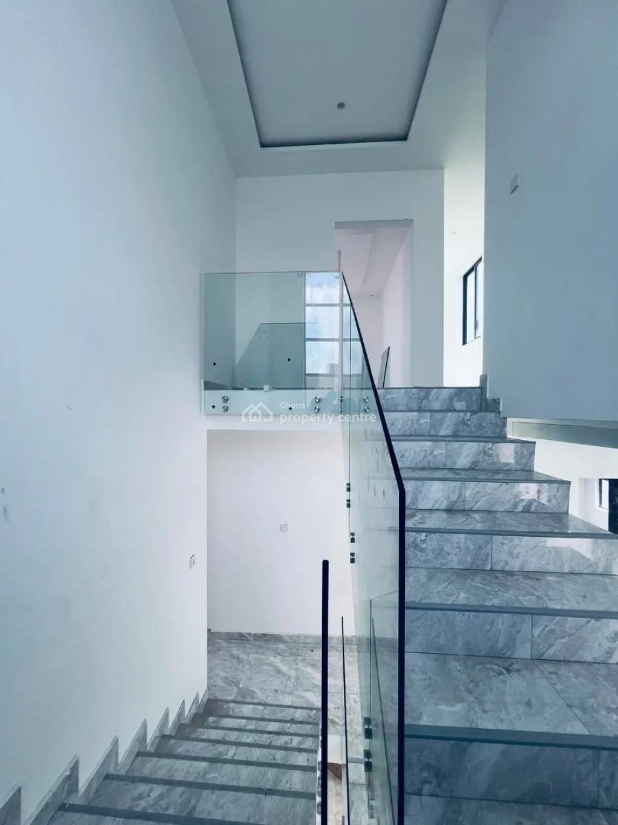 5 Bedroom Duplex with Staff Quarters and Security Post, East Legon, Accra, Detached Duplex for Sale