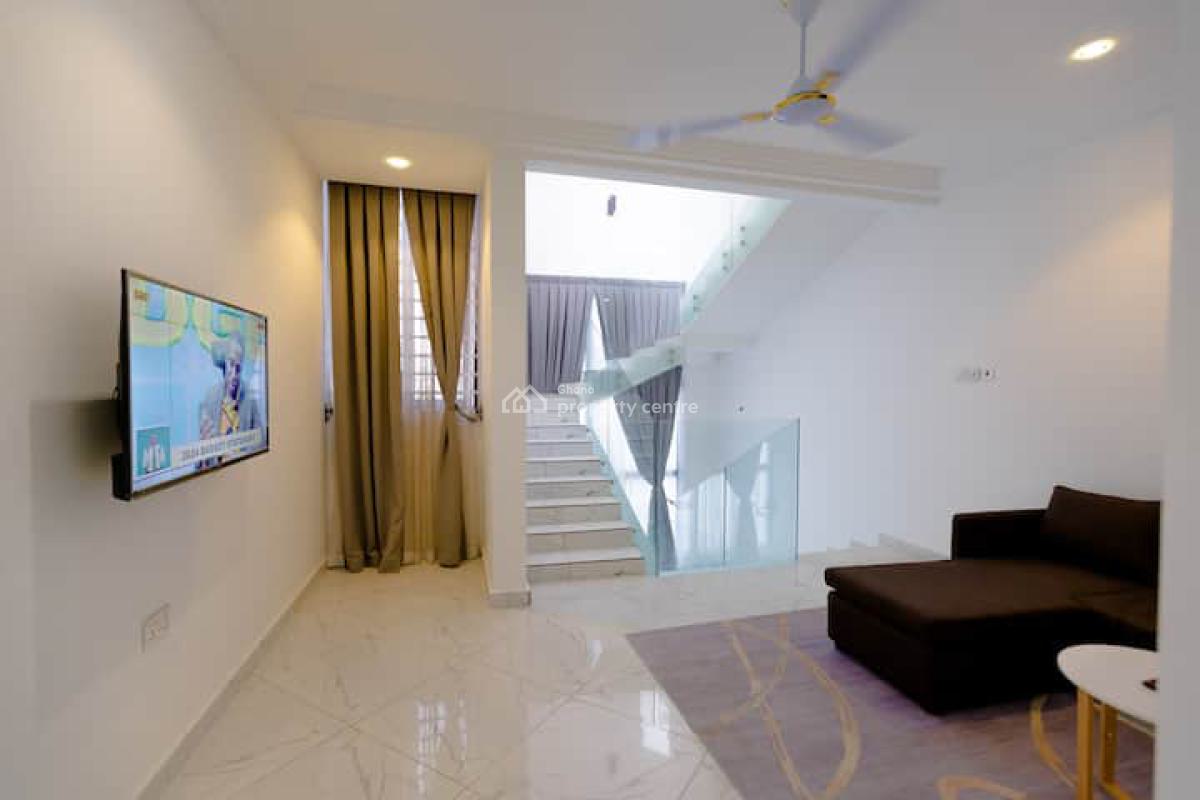 Fully Furnished 4 Bedroom Duplex, Tseaddo, East Airport, Airport Residential Area, Accra, Detached Duplex for Sale