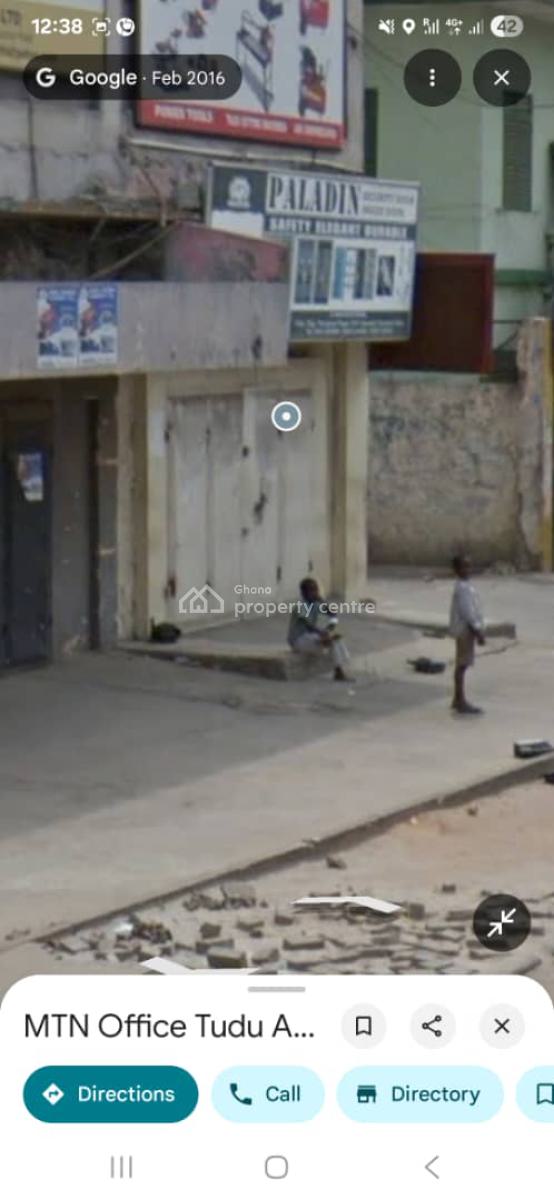 Shop/showroom Space Facing The Main Road, Tudu, Accra Metropolitan, Accra, Commercial Property for Rent