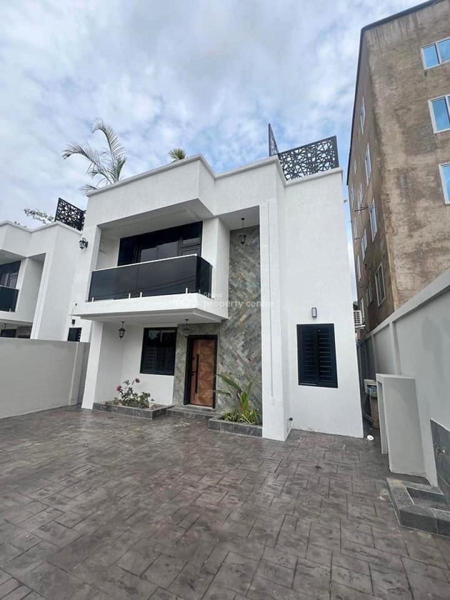 Detached 4 Bedroom Duplex with Rooftop Terrace, Tseaddo, East Airport, Airport Residential Area, Accra, Detached Duplex for Sale