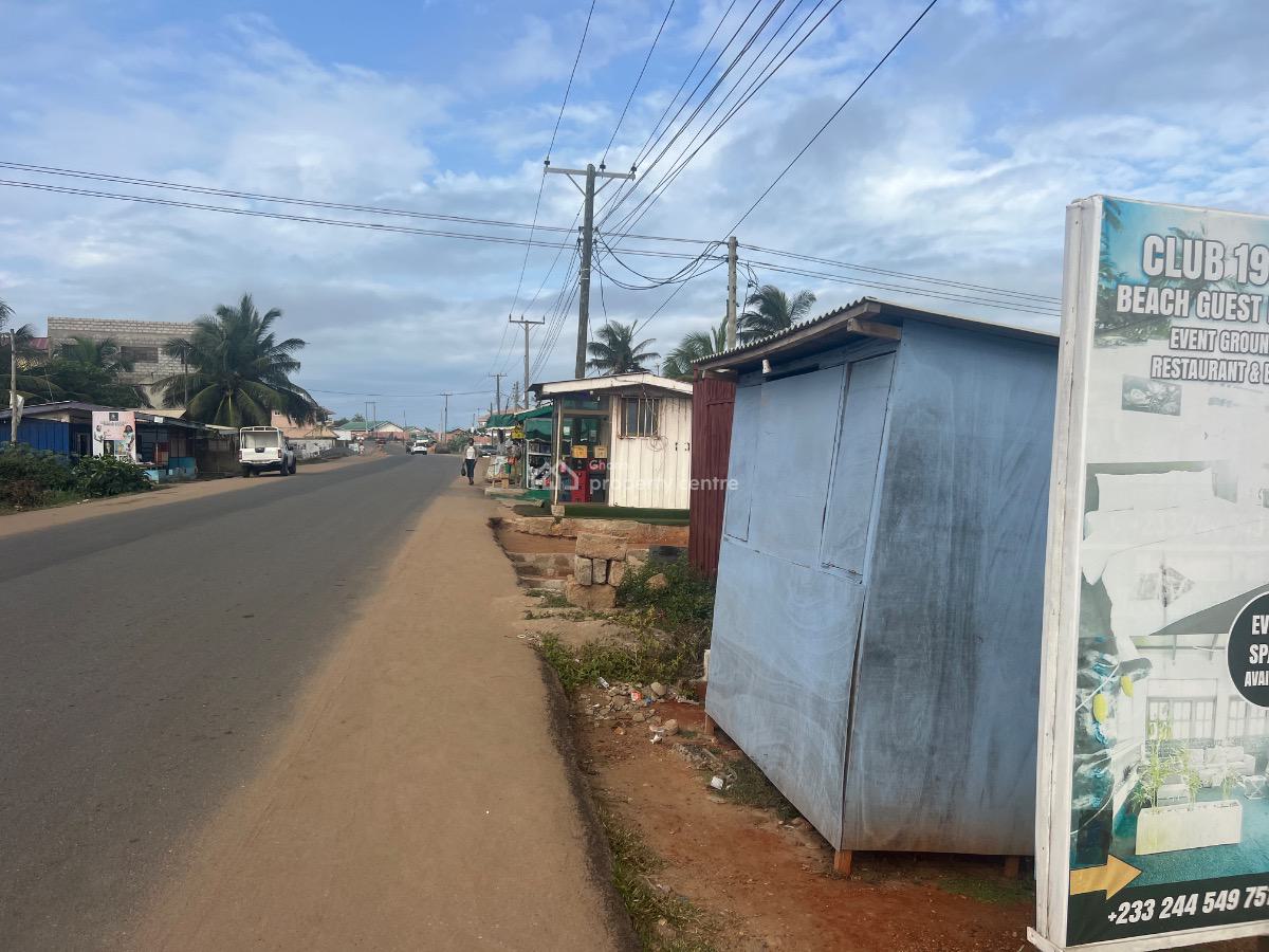 2plots of Beach Roadside Land in Nungua, Nungua Beach, Accra Metropolitan, Accra, Mixed-use Land for Sale
