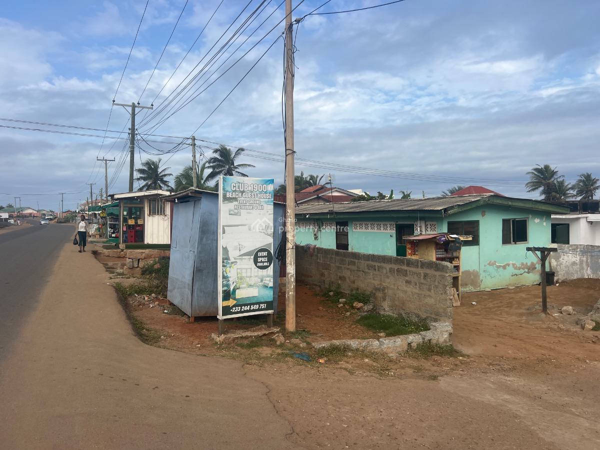 2plots of Beach Roadside Land in Nungua, Nungua Beach, Accra Metropolitan, Accra, Mixed-use Land for Sale