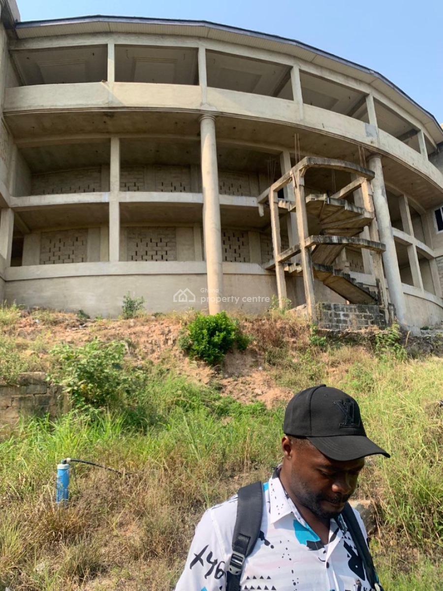 Massive 13-bedroom Uncompleted Mansion, Blue Lagoon Close 11 Street, Jayee University College, Mccarthy Hill, Ga South Municipal, Accra, House for Sale