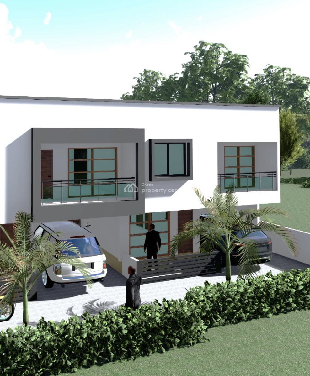 2 Bedroom Duplex with Private Compound, Bush Road, Tse Addo, Accra, Semi-detached Duplex for Sale