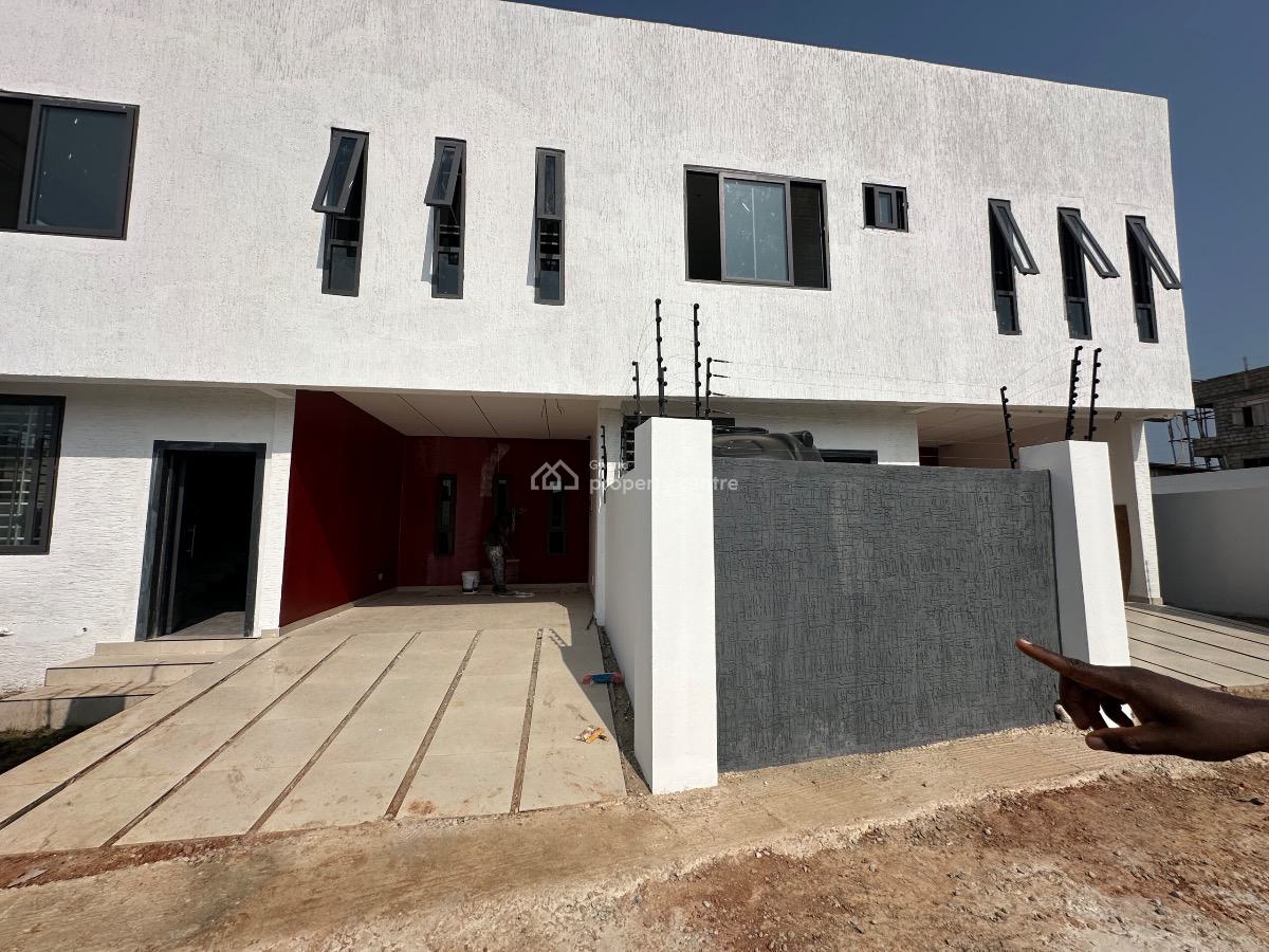 3 Bedroom Duplex with Private Compound, Bush Road, Tse Addo, Accra, Semi-detached Duplex for Sale