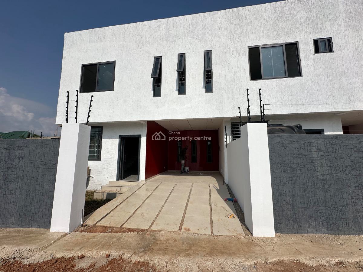 3 Bedroom Duplex with Private Compound, Bush Road, Tse Addo, Accra, Semi-detached Duplex for Sale