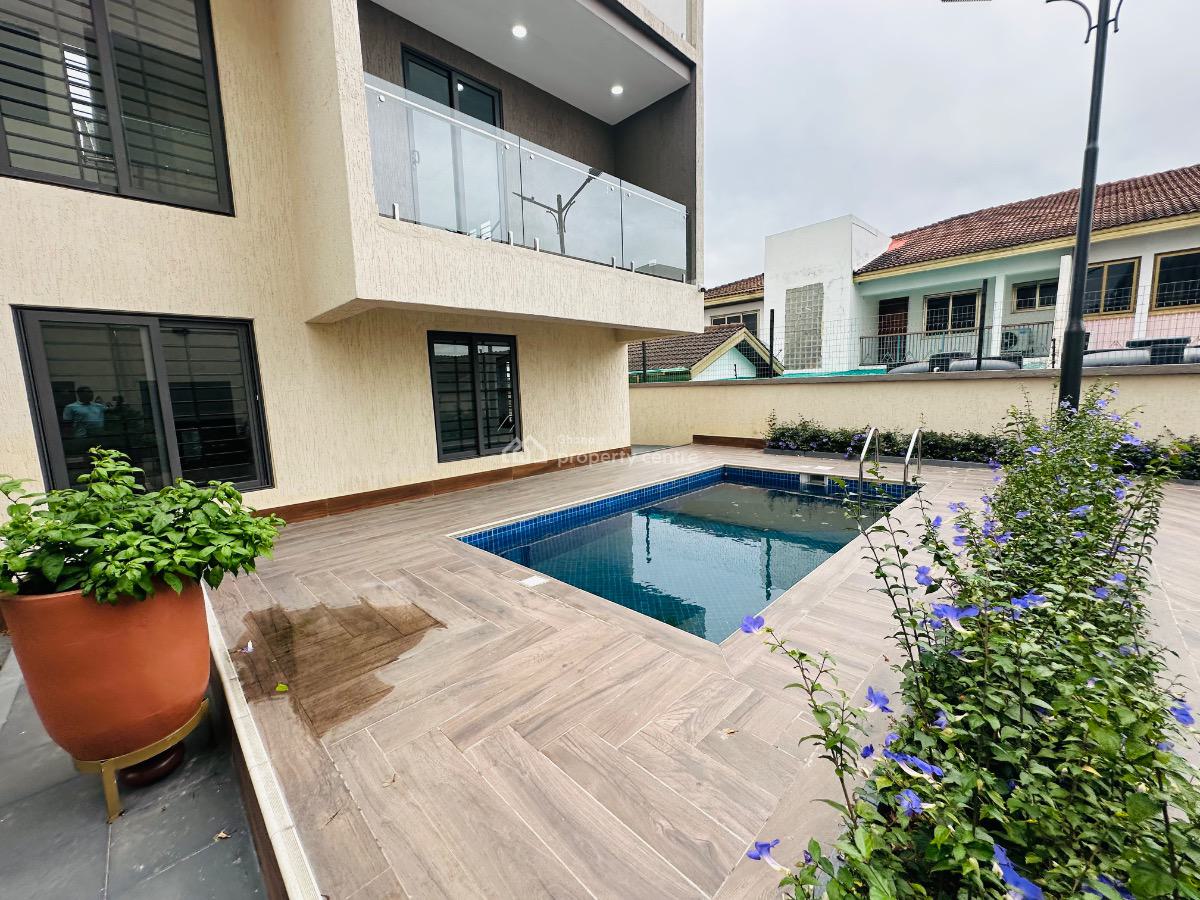 Nice 4 Bedroom, a&c Mall, East Legon, Accra, Townhouse for Rent