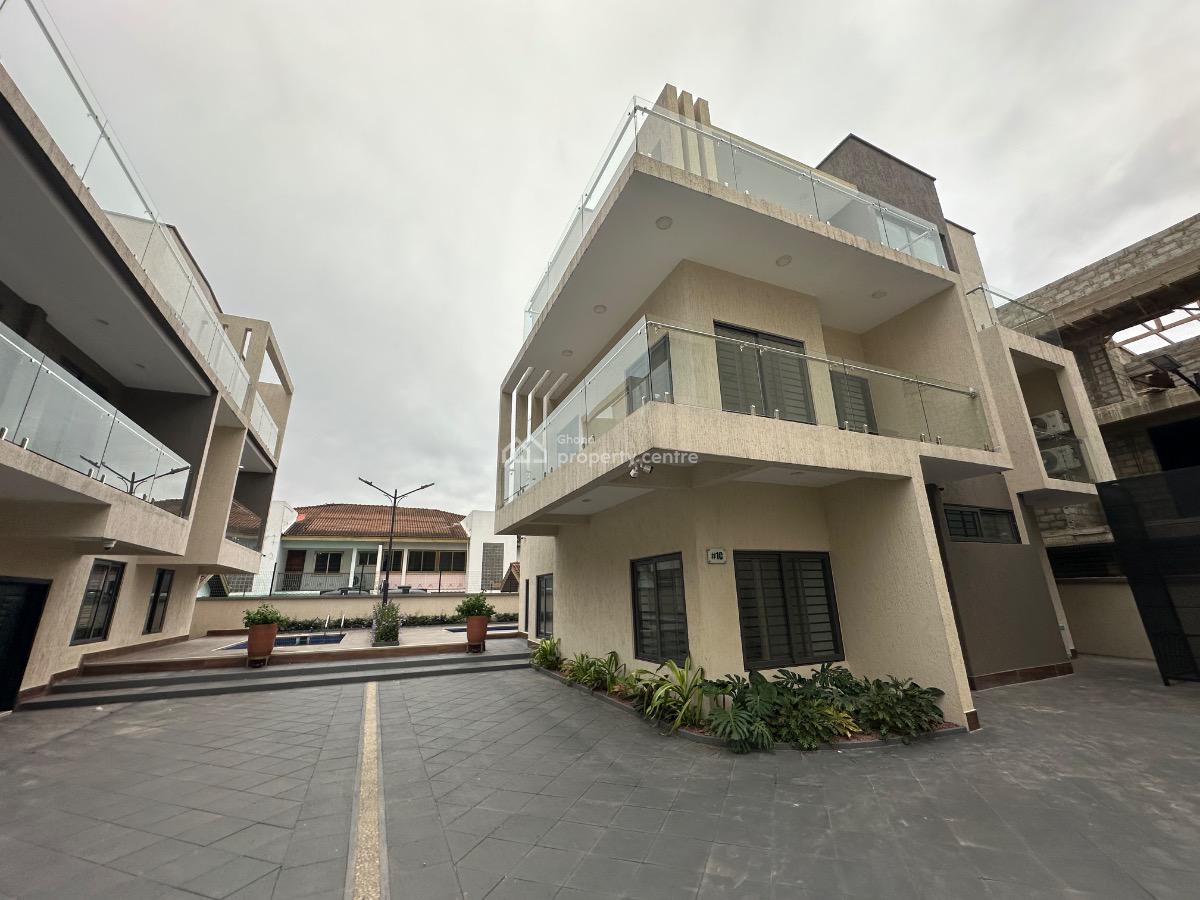 Plush 4 Bedroom, a&c Mall, East Legon, East Legon, Accra, Townhouse for Sale